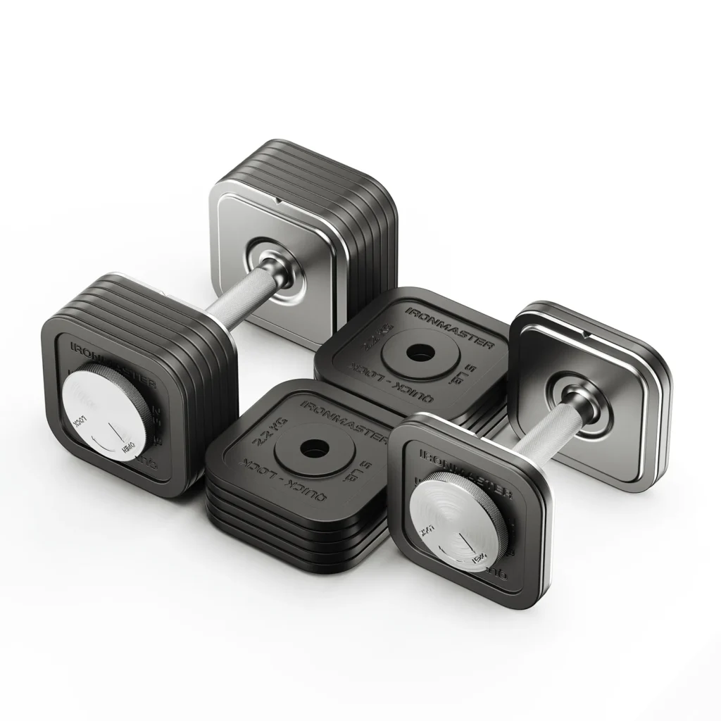 Ironmaster Quick-Lock 75lb Adjustable Dumbbells