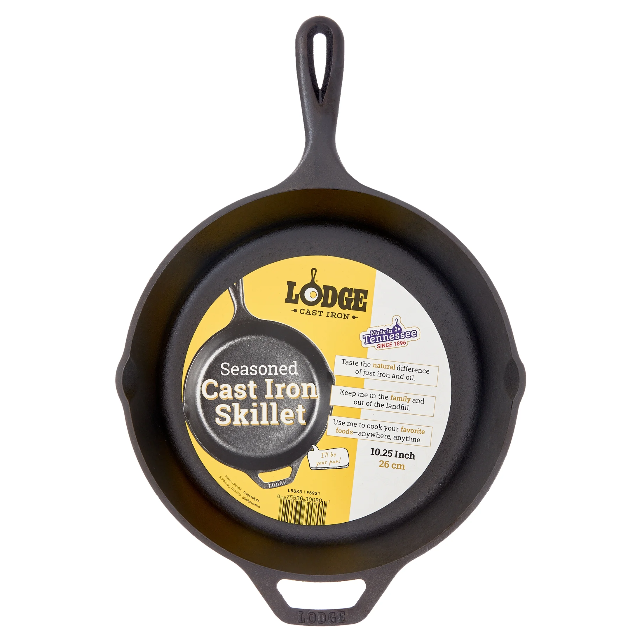 Lodge 10.25-inch Cast Iron Skillet