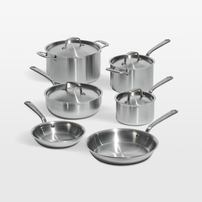 Made In 10-Piece Stainless Steel Set